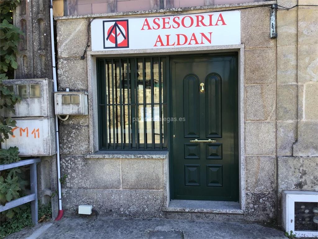 Fachada de Asesoría Aldán, Estr. de Bueu-Aldán 32, Cangas